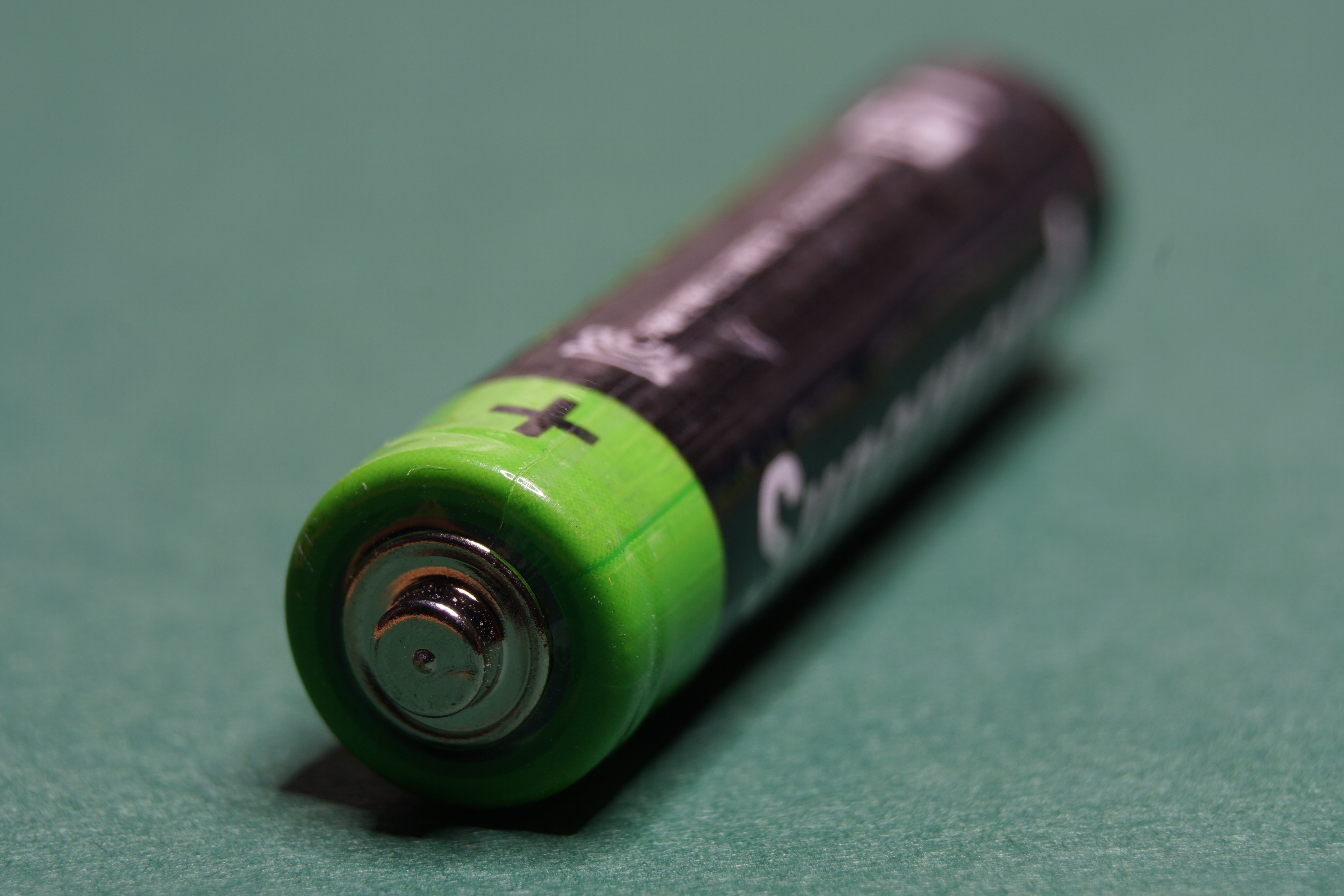 Small battery up close