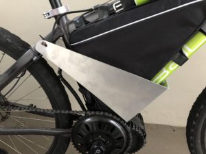 Bafang BBSHD with battery on bike