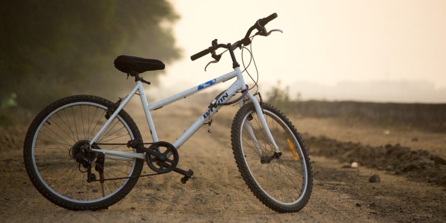 electric bike on road