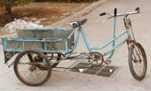 Trike With Cargo Basket