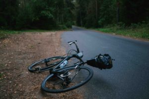 Bike Lying On The Ground